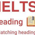 Matching Headings এবং True/False/Not Given